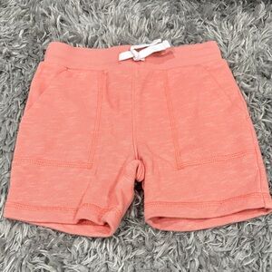 Janie and Jack Coral Orange Kids Sweat Shorts Size 3